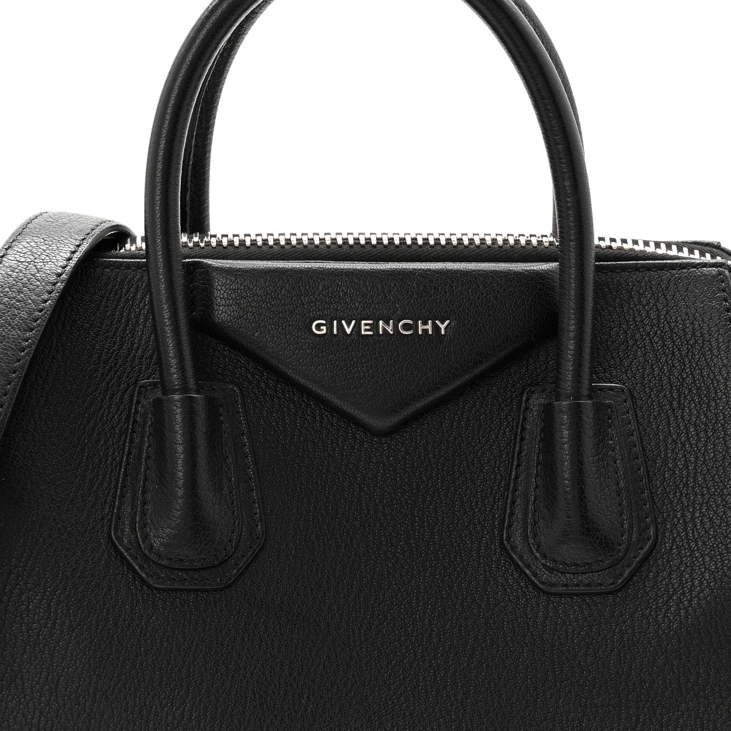 Sugar Goatskin Small Antigona Black