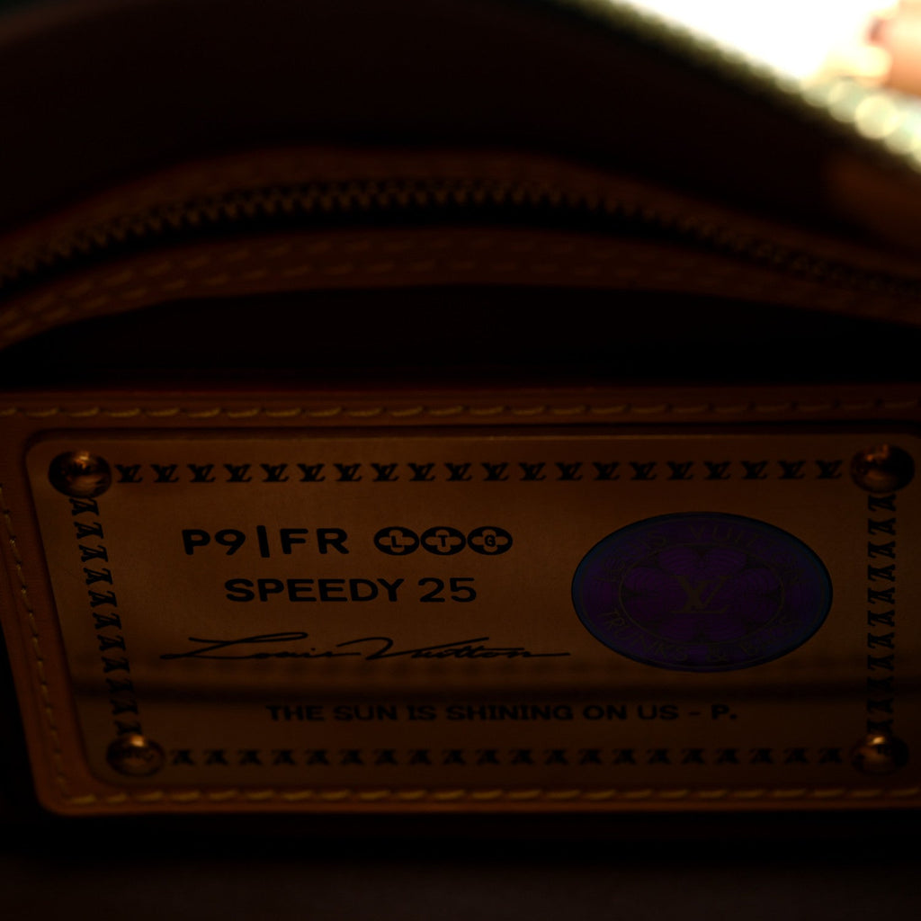 Calfskin Monogram Speedy P9 Bandouliere 25 Green