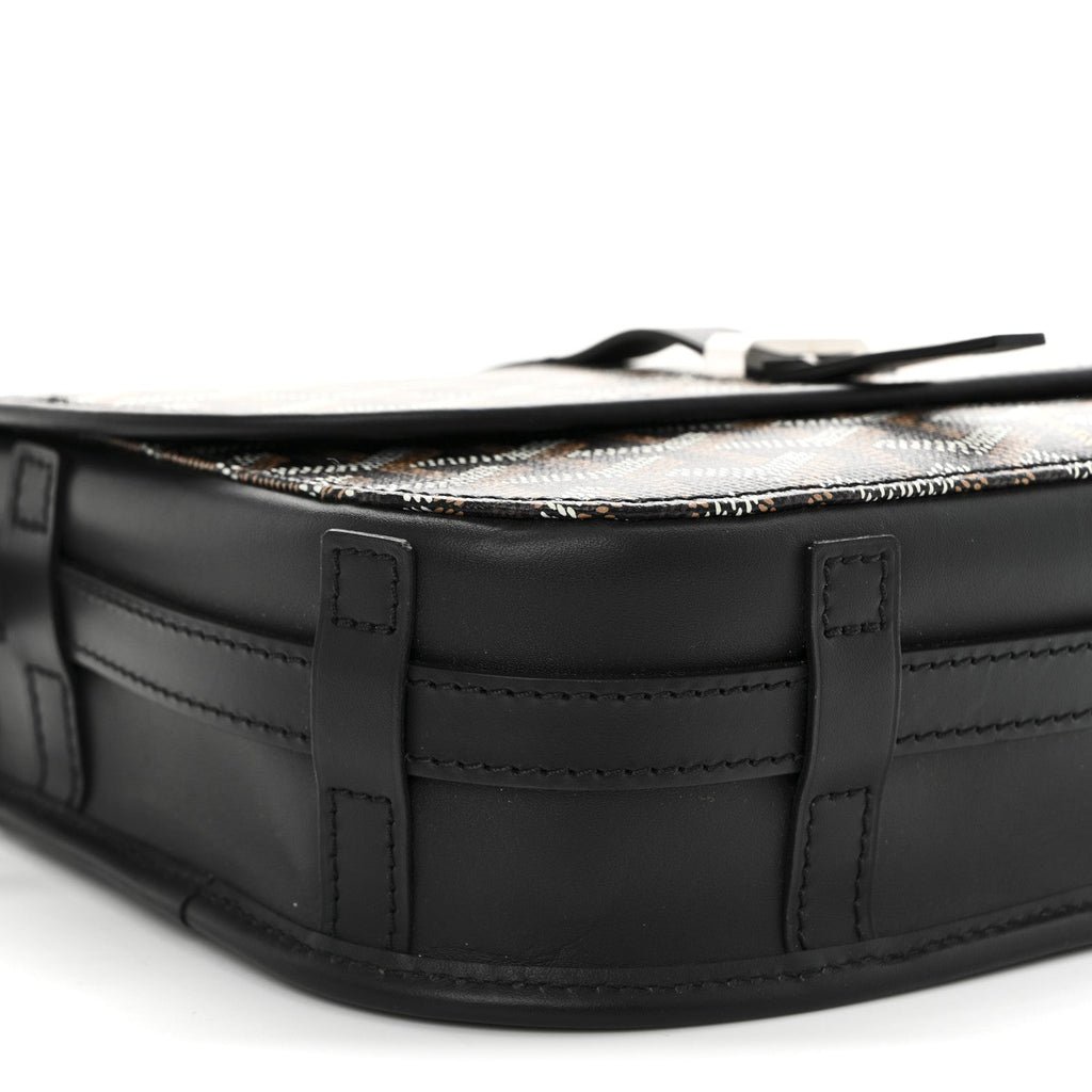 Goyardine Belvedere II PM Messenger Bag Black
