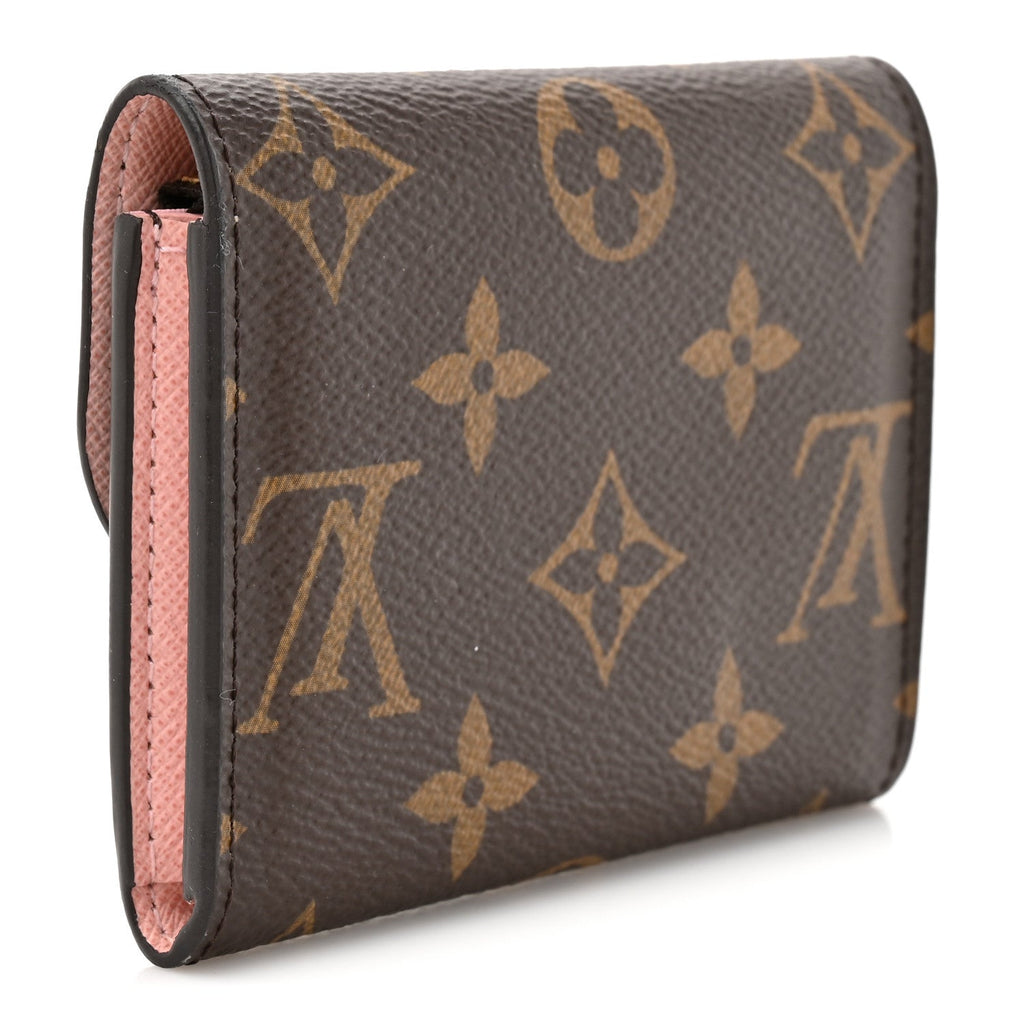 Monogram Rosalie Coin Purse Rose Ballerine