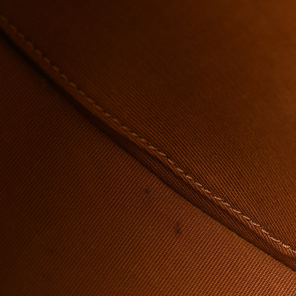 Triomphe Canvas Calfskin Ava Shoulder Bag Tan