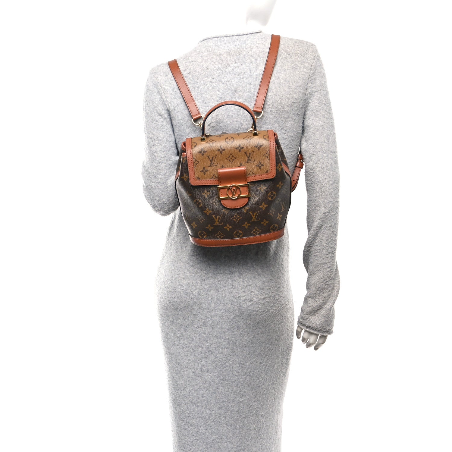 Reverse Monogram Dauphine Backpack PM
