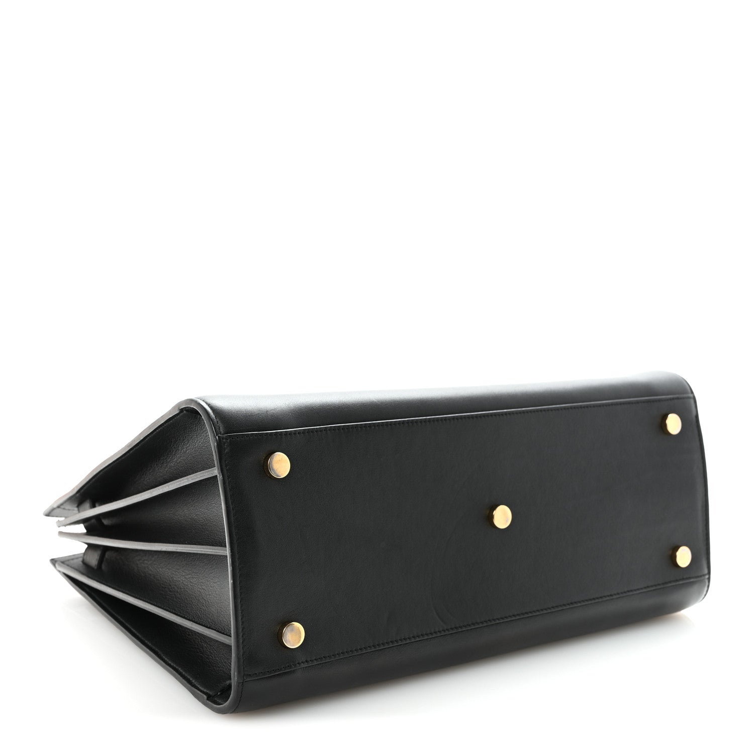 Smooth Calfskin Small Sac De Jour Black