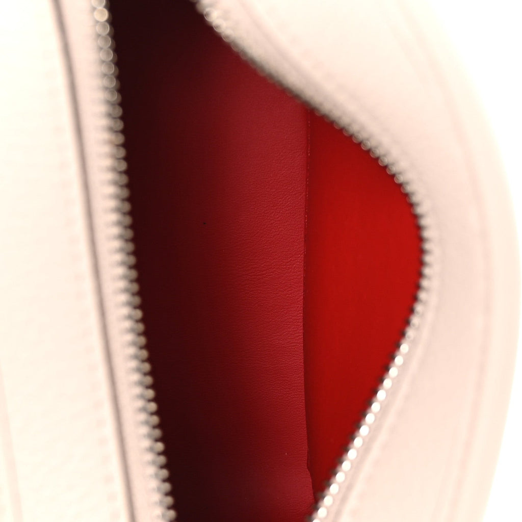 Calfskin Mini Radioloubi Pink