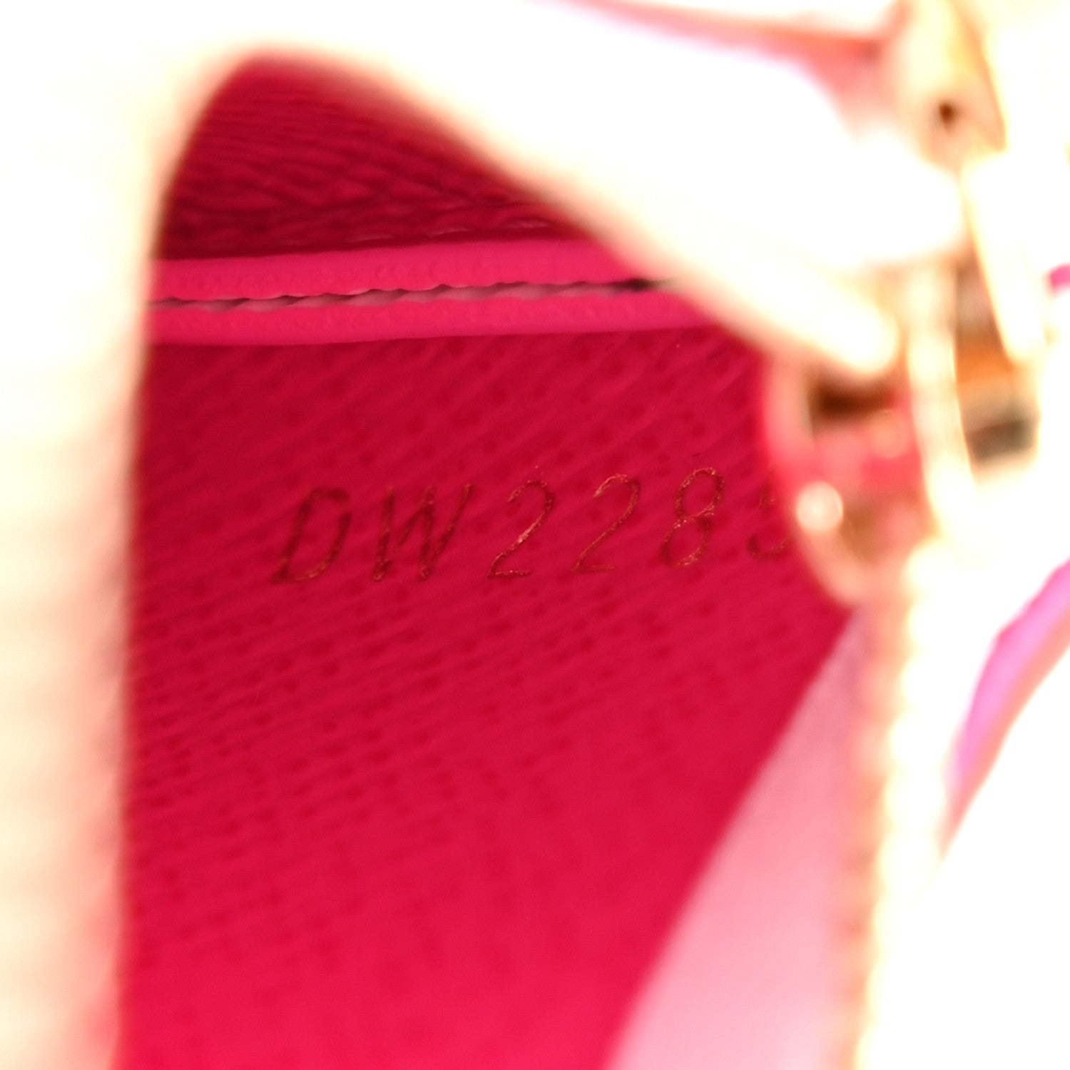 LV X TM Monogram Multicolor Phone Holder White