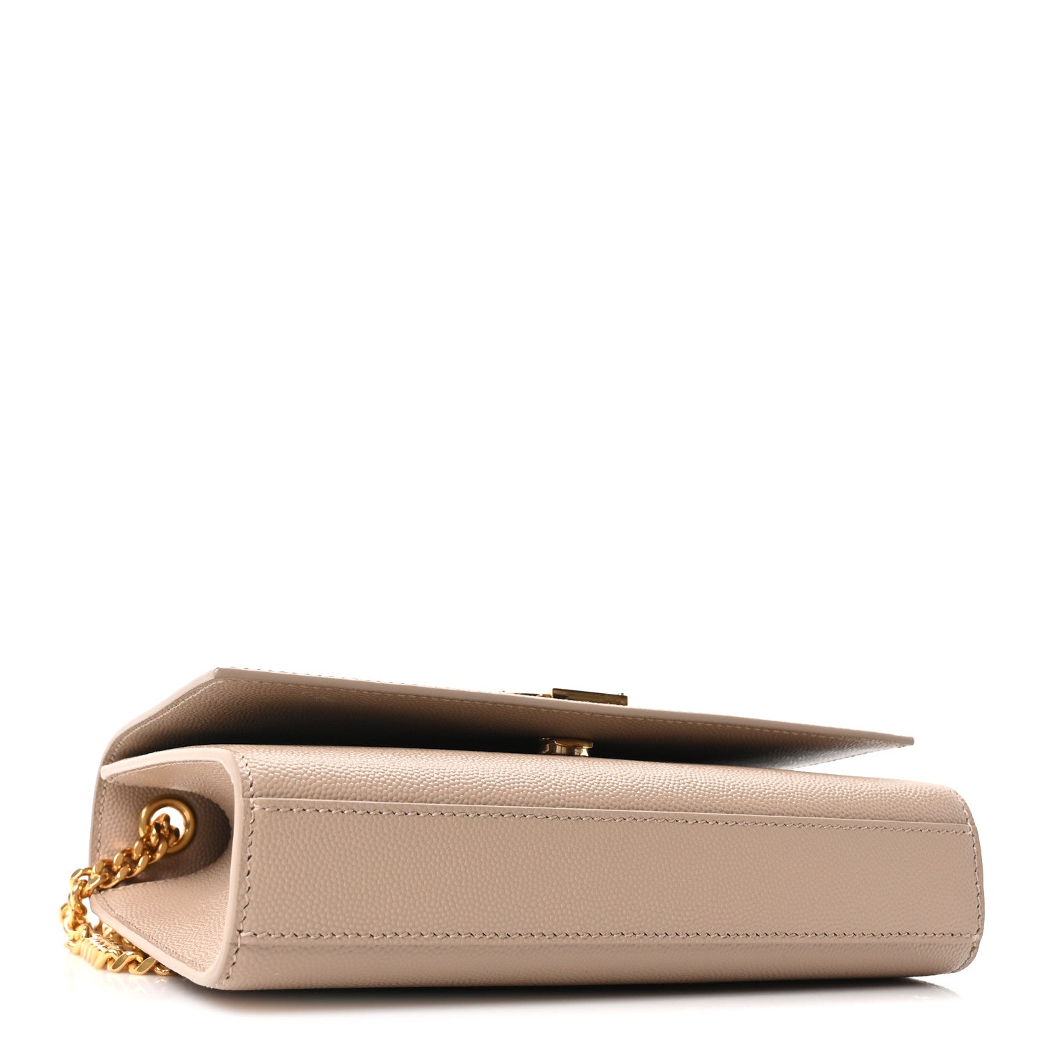 Grain De Poudre Small Monogram Kate Satchel Dark Beige
