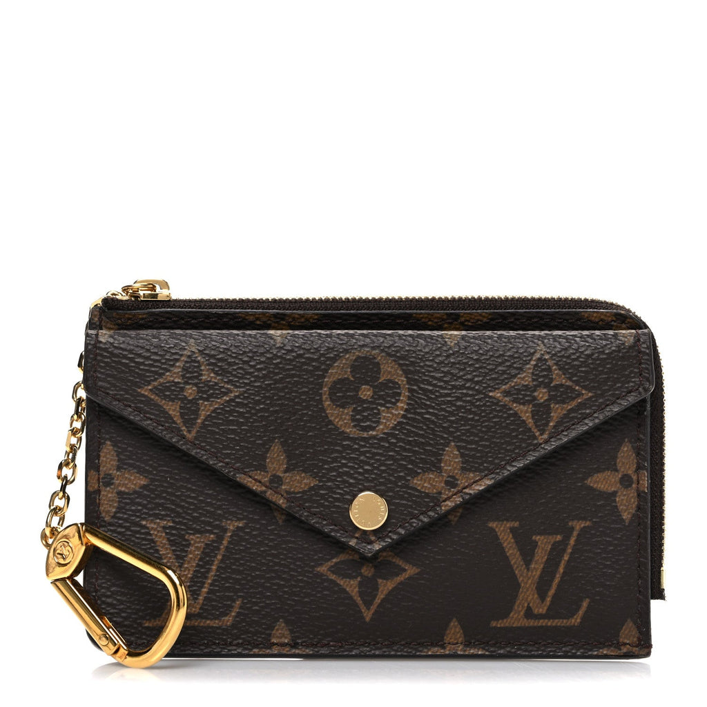 Monogram Recto Verso  Holder Black
