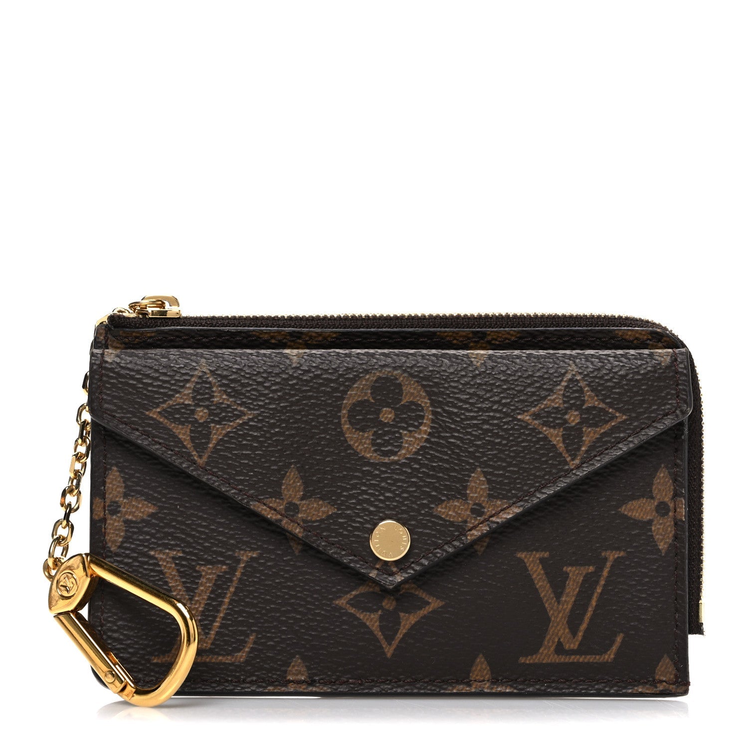 Monogram Recto Verso  Holder Black
