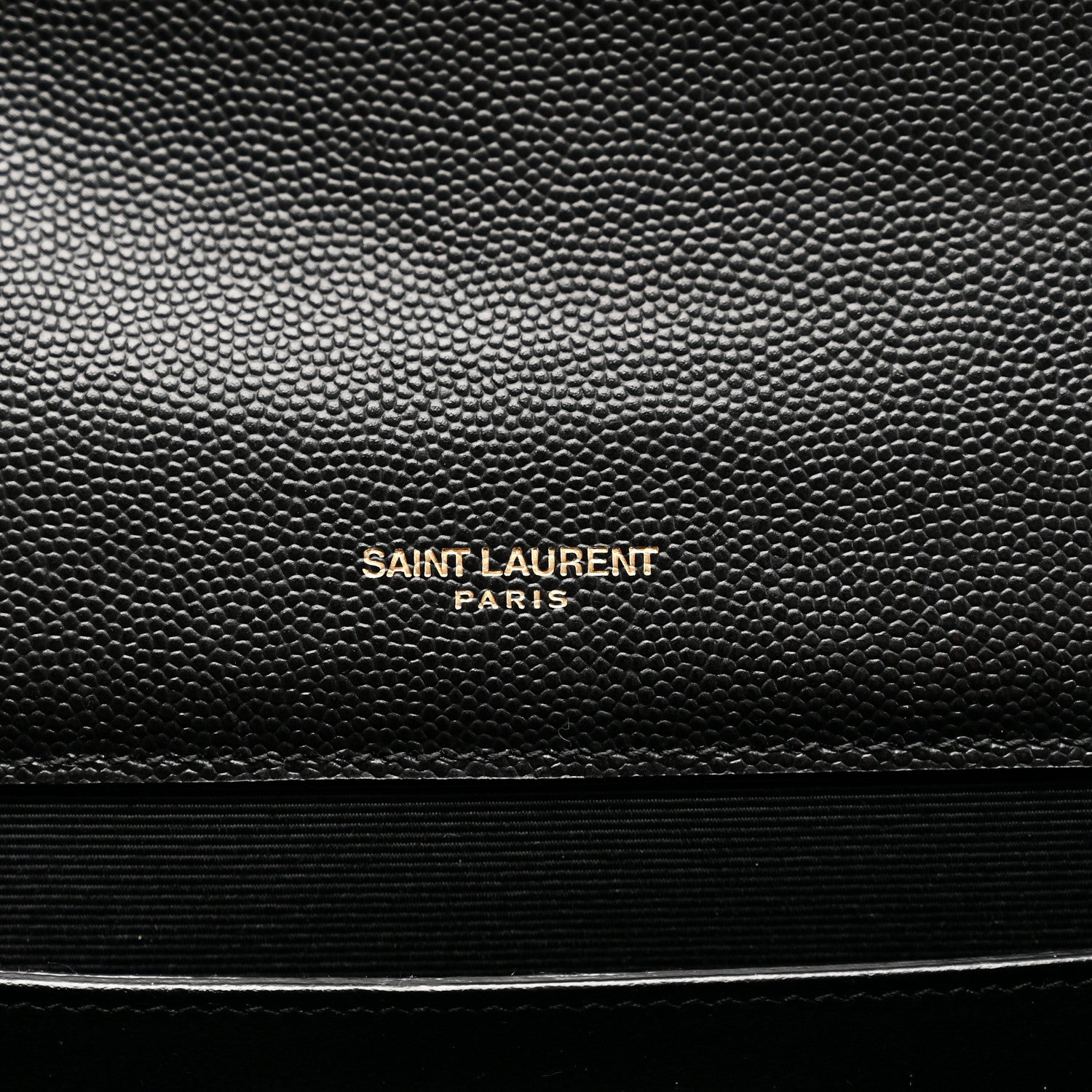 Grain De Poudre Textured Mixed Matelasse Triquilt Medium Monogram Satchel Black