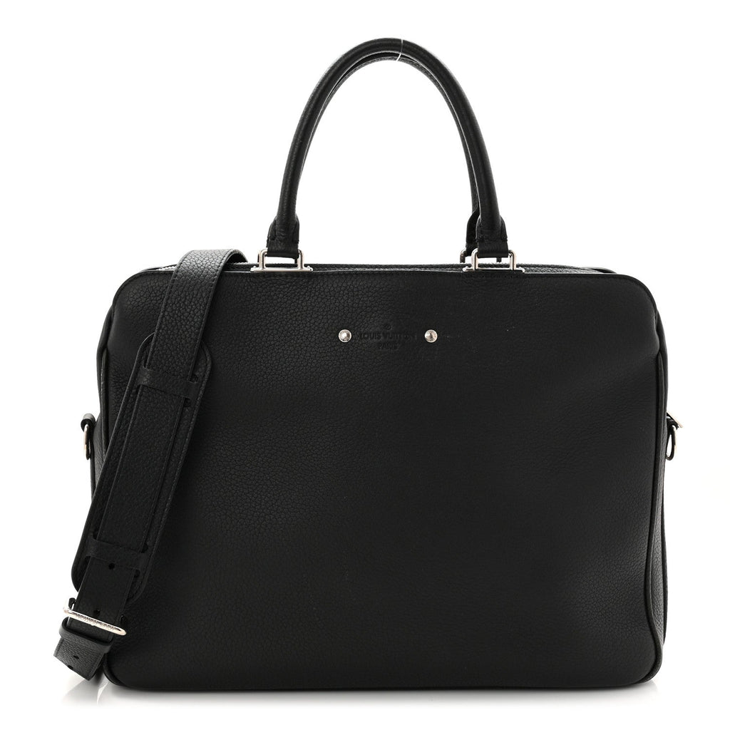 Taurillon Armand Briefcase Black