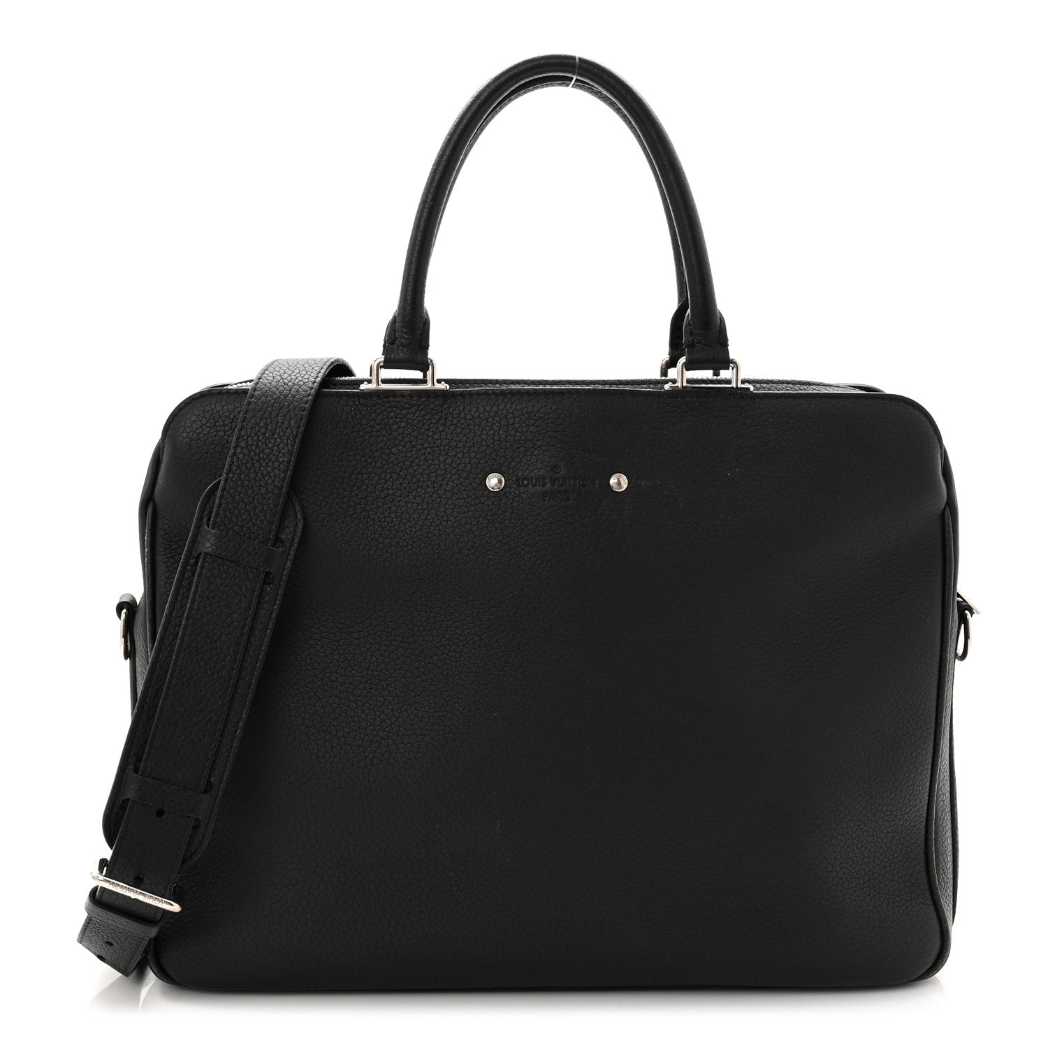 Taurillon Armand Briefcase Black