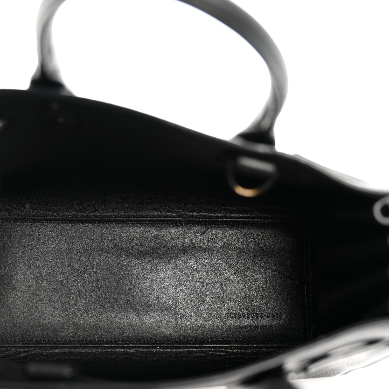 Calfskin Nano Sac De Jour Black