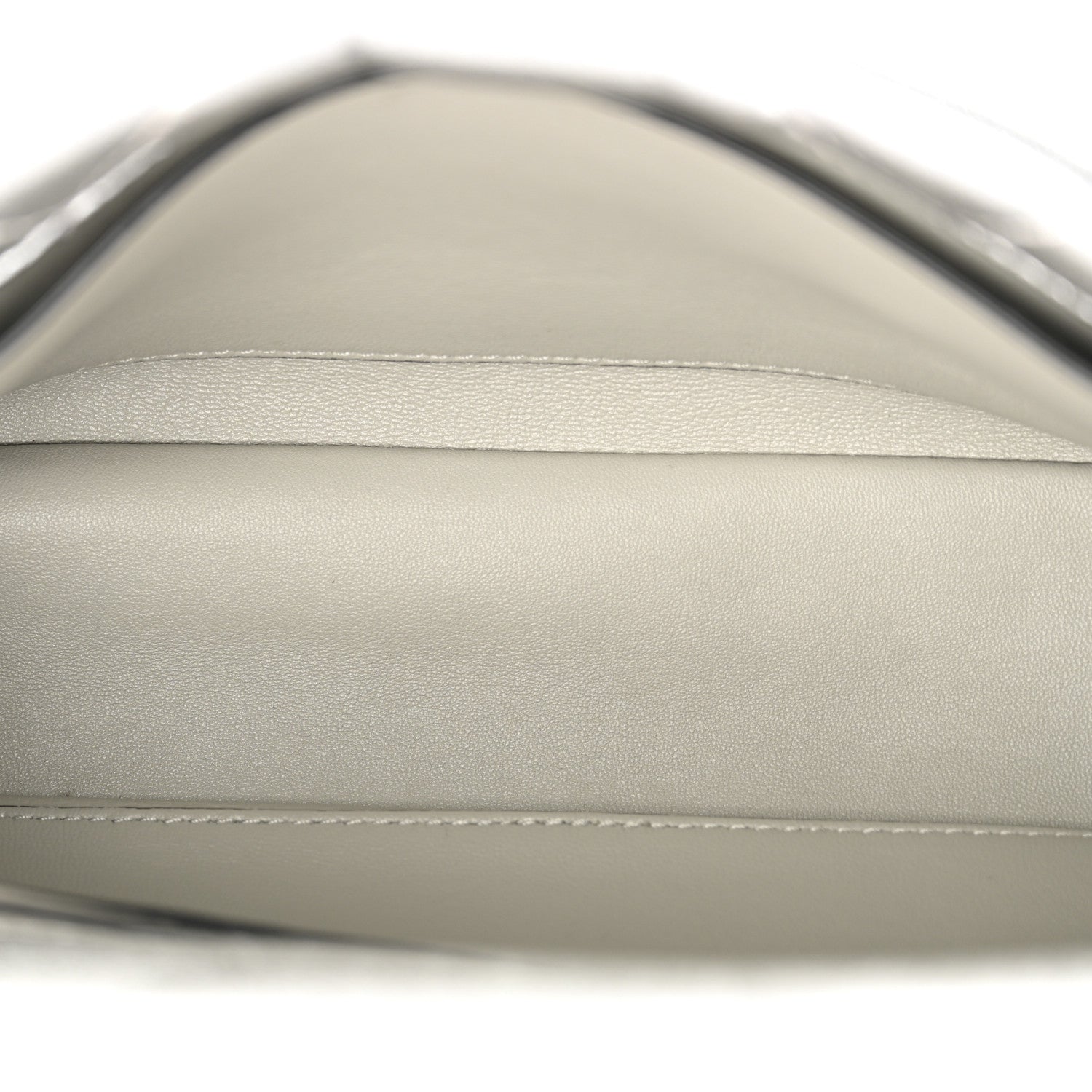 Nappa Medium Roman Stud Shoulder Bag Silver