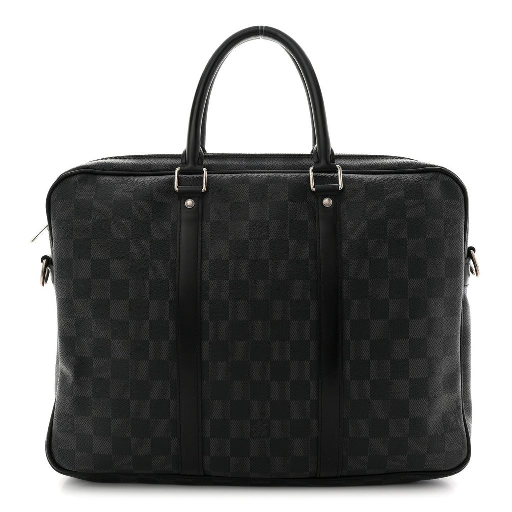Damier Graphite Porte Documents Voyage PM