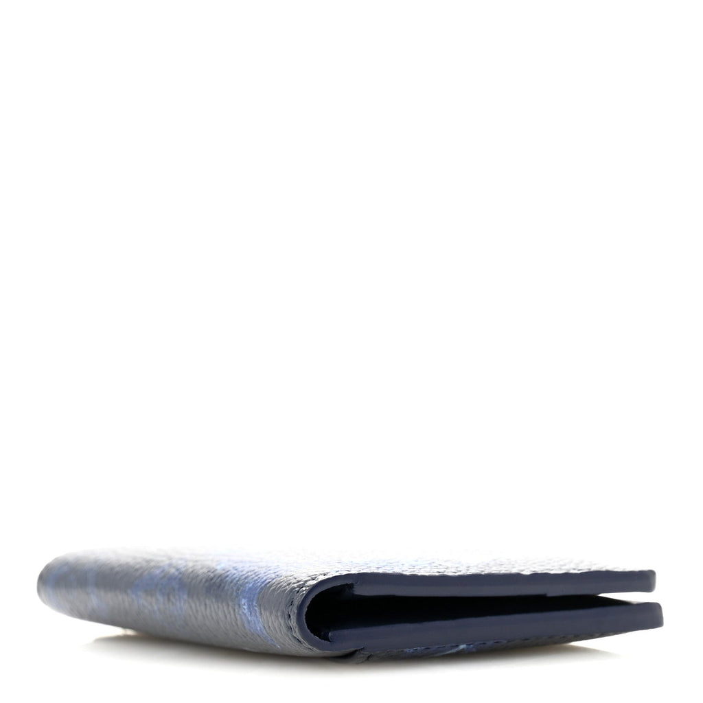 Monogram Ink Watercolor Pocket Organizer