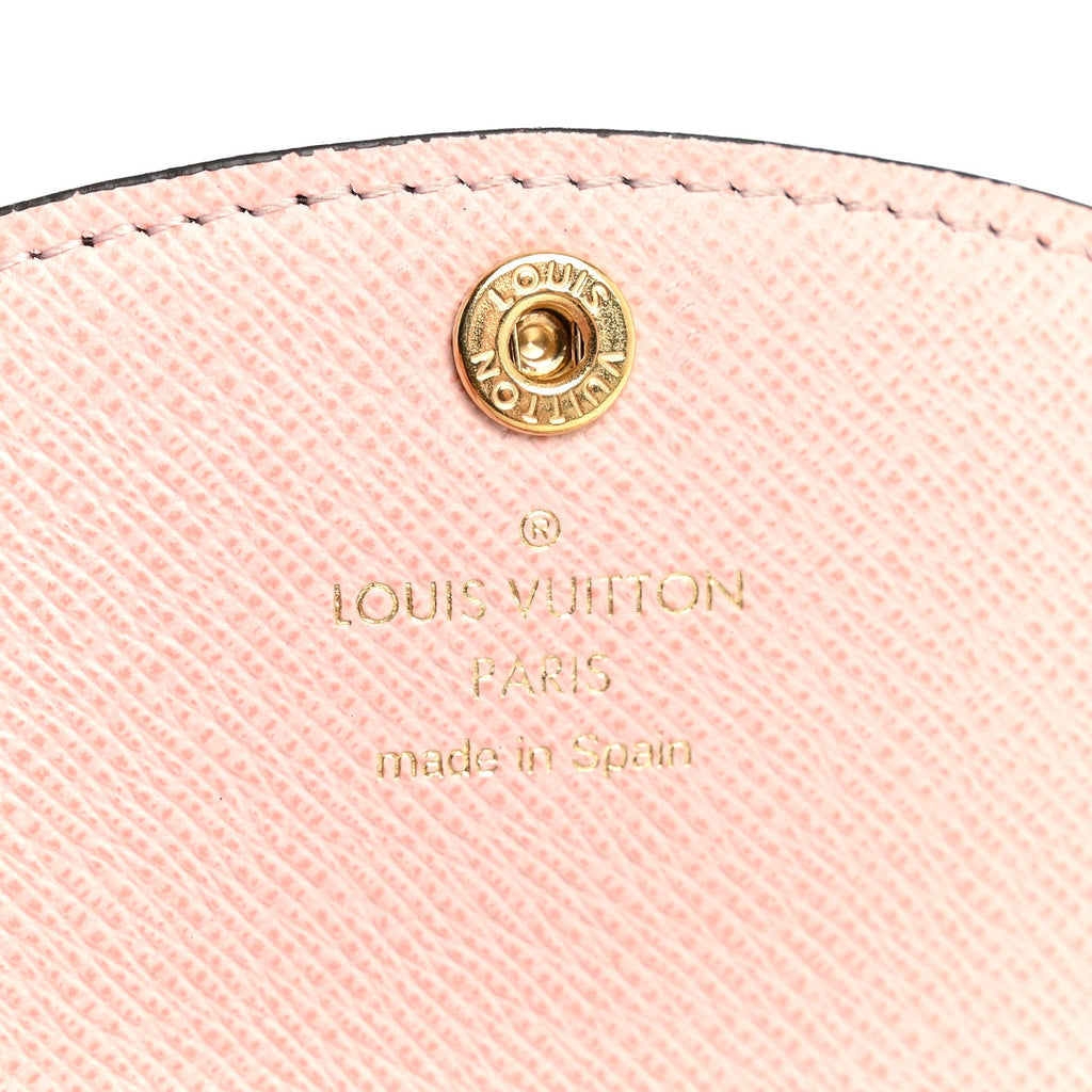Monogram Rosalie Coin Purse Rose Ballerine