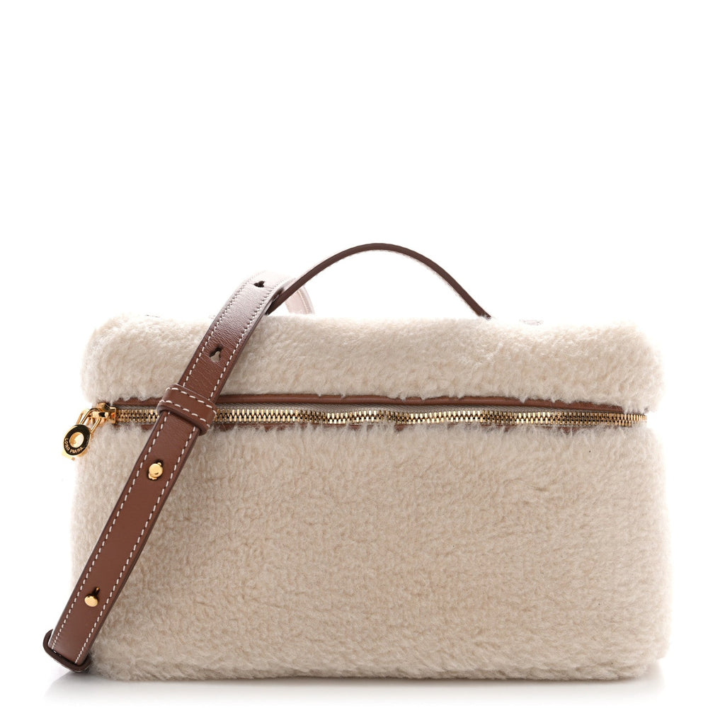 CashFur Calfskin L19 Extra Pocket Pouch Ancient Paper