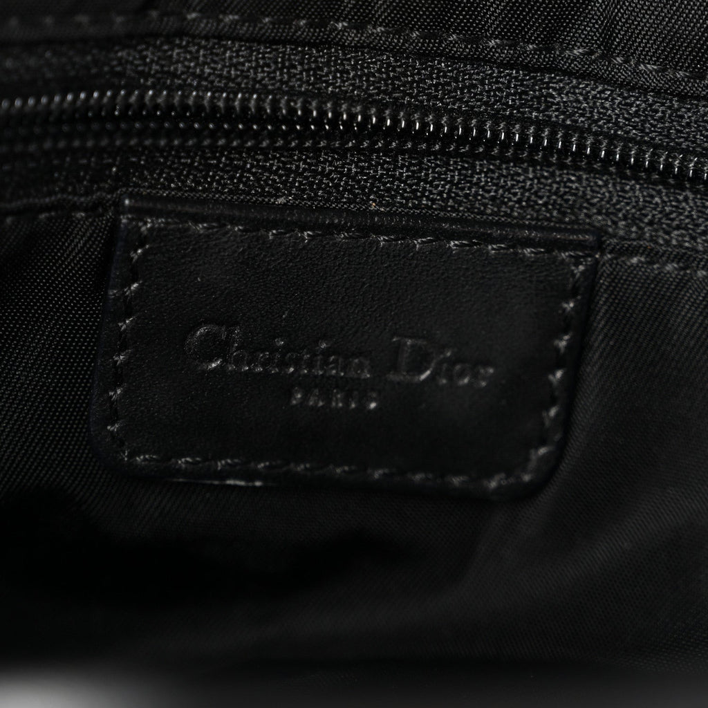 Monogram Saddle Bag Black