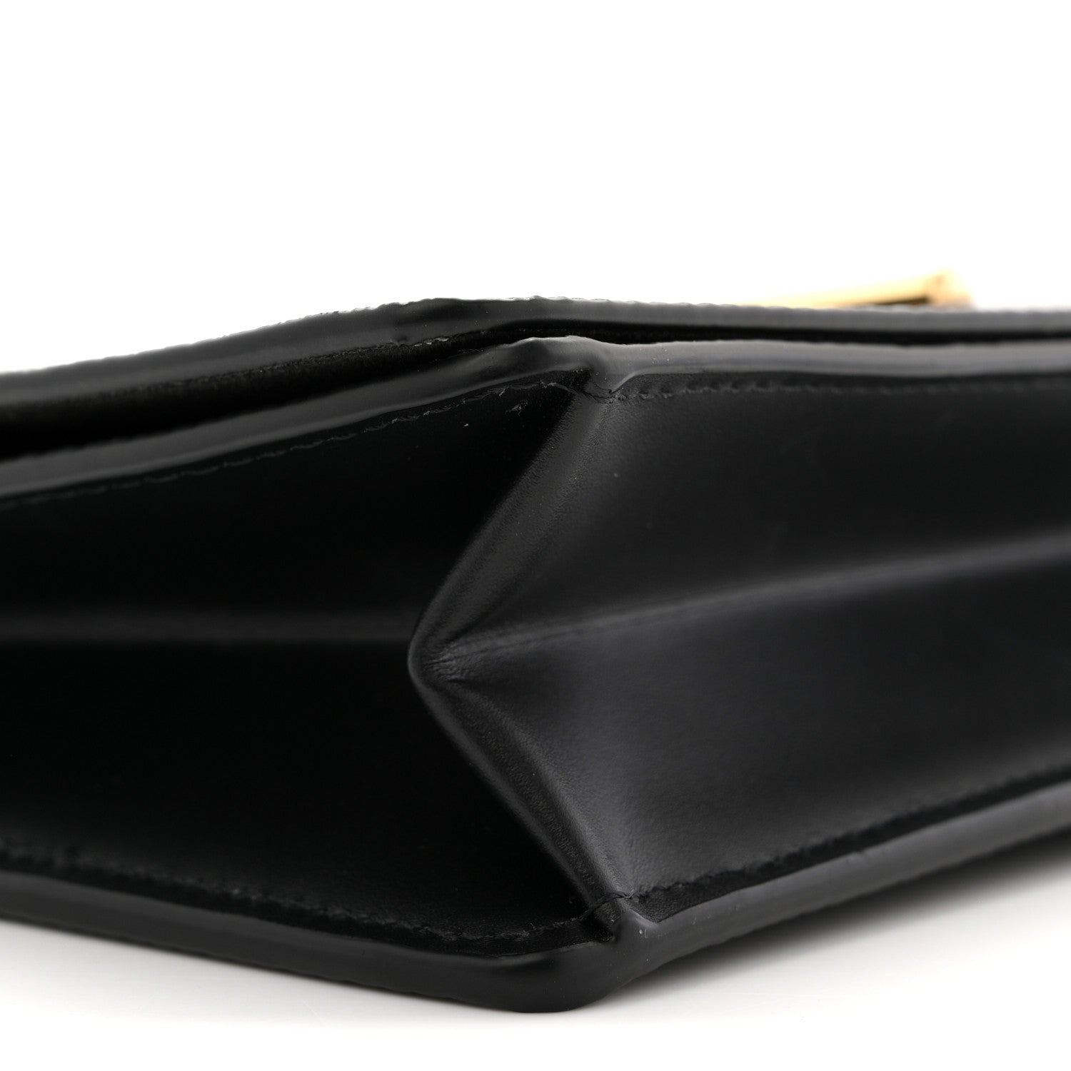 Epi Twist Belt Chain Wallet Black