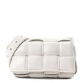 Nappa Maxi Intrecciato Padded The Belt Cassette Bag Chalk