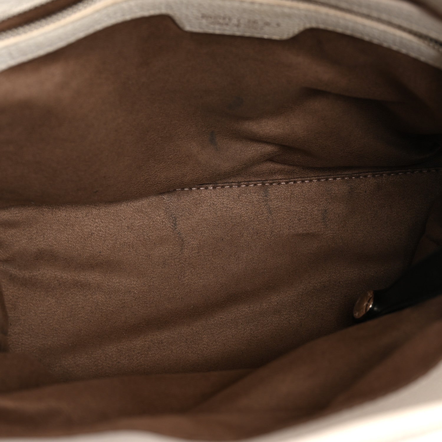 Grained Calfskin Embossed Star Small Sofia Tote Chalk