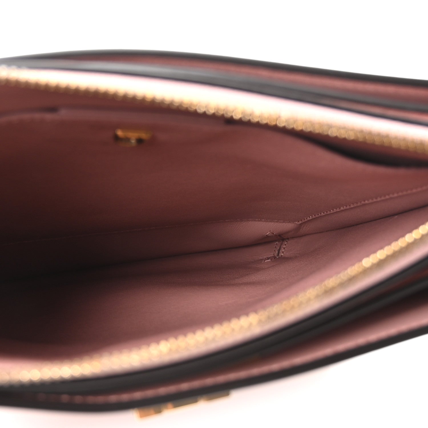 Calfskin Trifolio Crossbody Bag Antique Rose