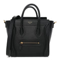 Smooth Calfskin Nano Luggage Black