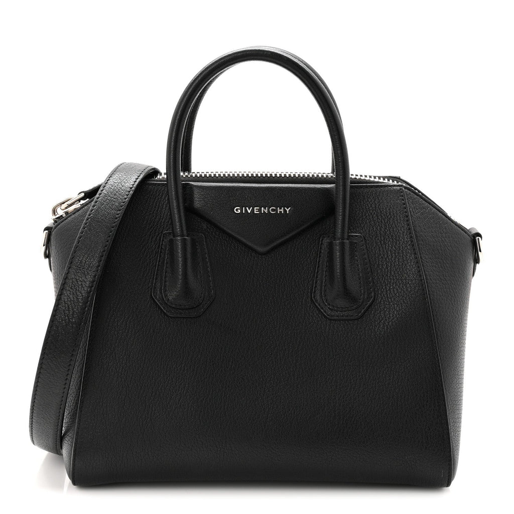 Sugar Goatskin Small Antigona Black