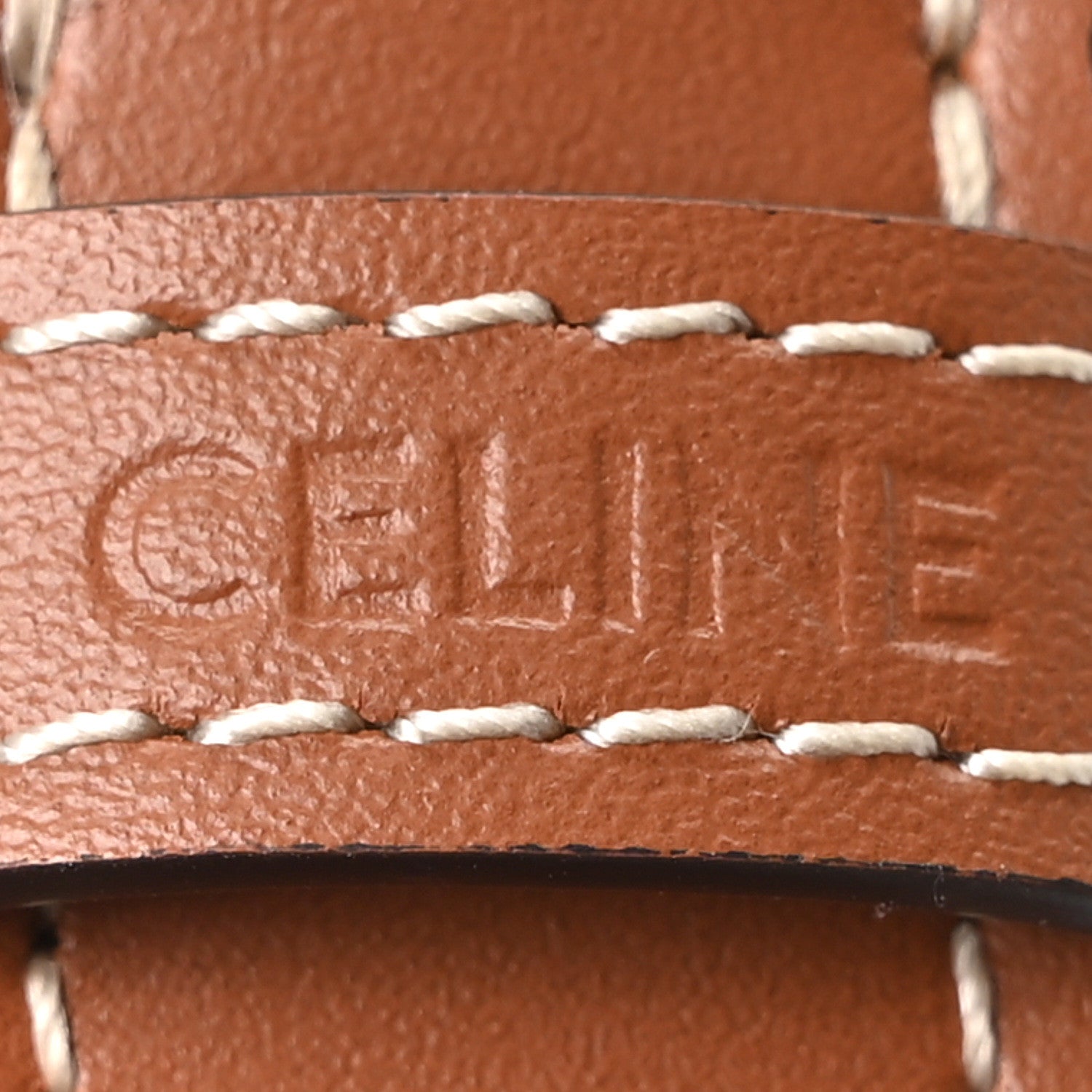 Triomphe Canvas Calfskin Medium Strap Ava Triomphe Shoulder Bag Tan