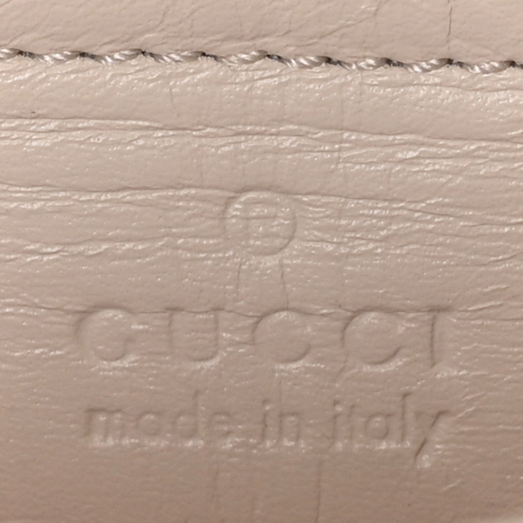 Calfskin Small Arli Flap Shoulder Bag Mystic White