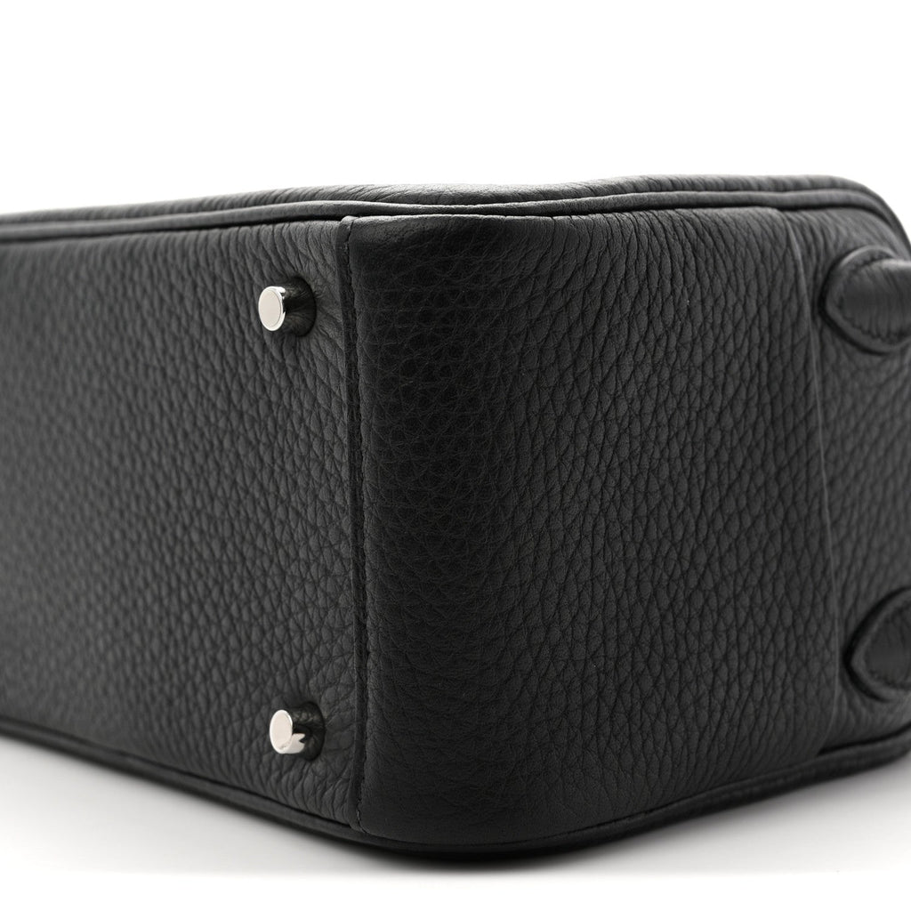 Taurillon Clemence Mini Lindy 20 Black