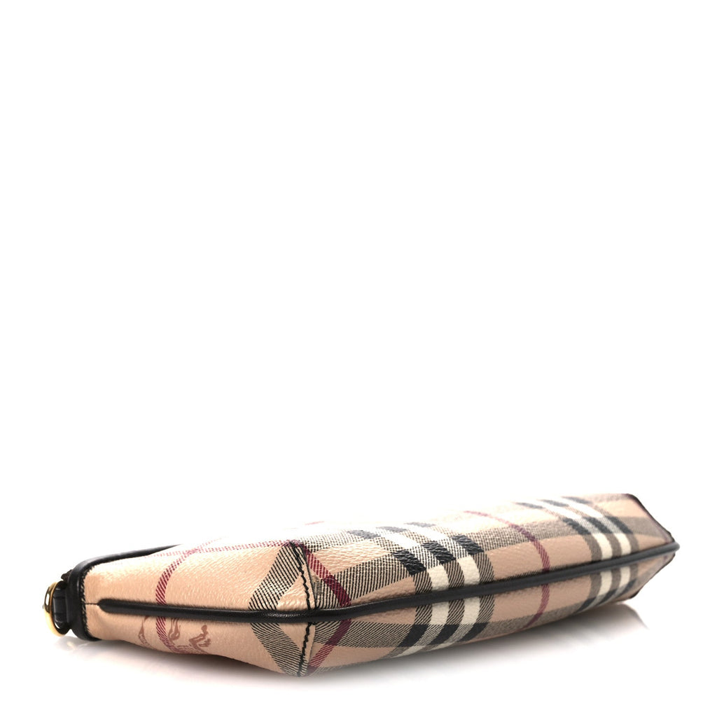 Haymarket Check Clara Pochette Chocolate