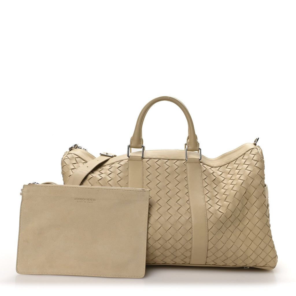 Nappa Intrecciato Large Duffel Porridge
