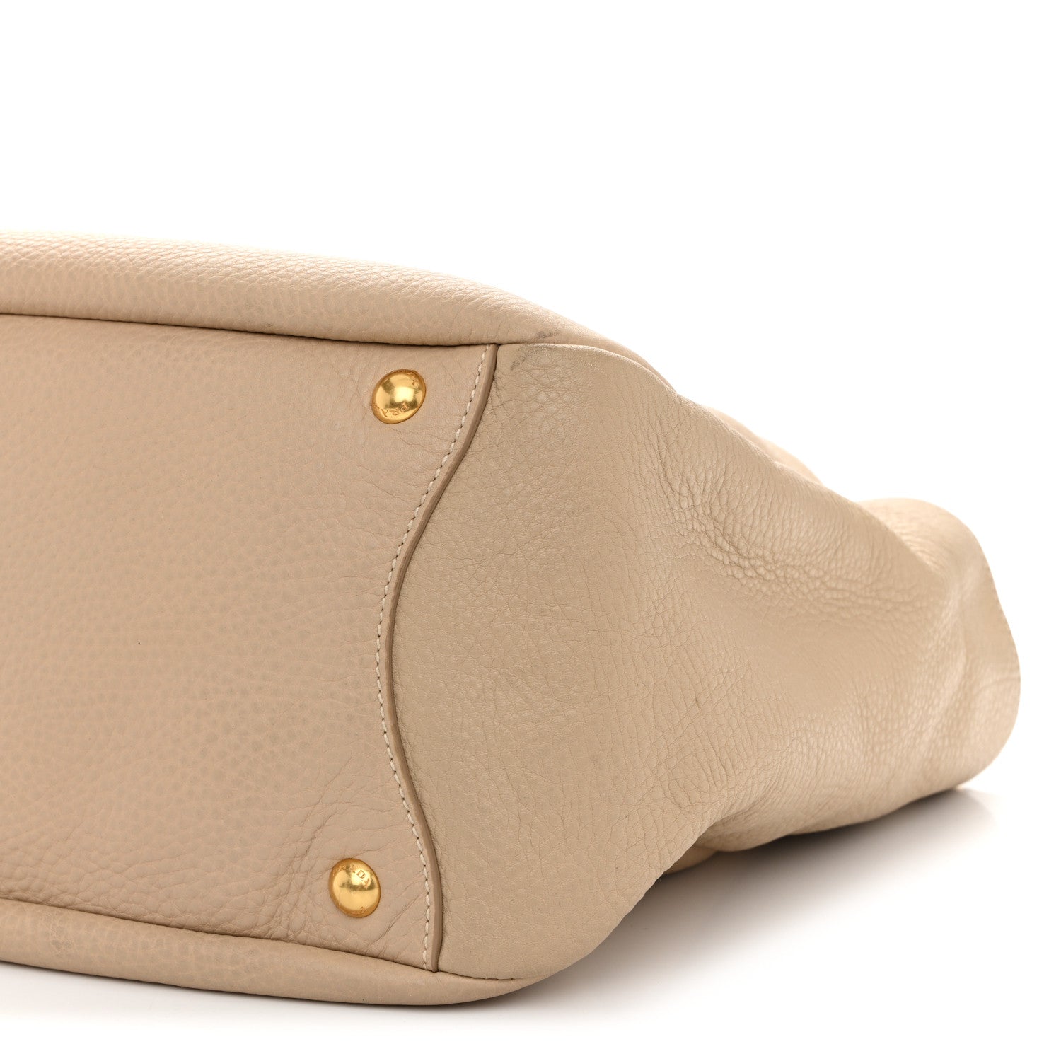 Vitello Daino Side Pocket Hobo Sabbia