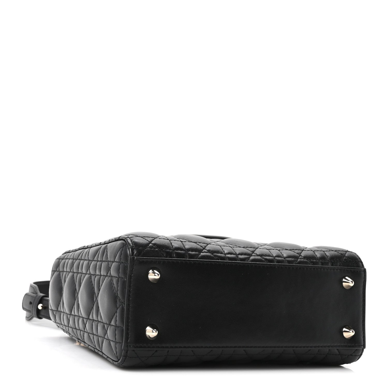 Lambskin Cannage Small My ABCDior Lady Dior Black