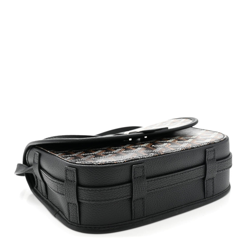 Goyardine Belvedere II PM Messenger Bag Black