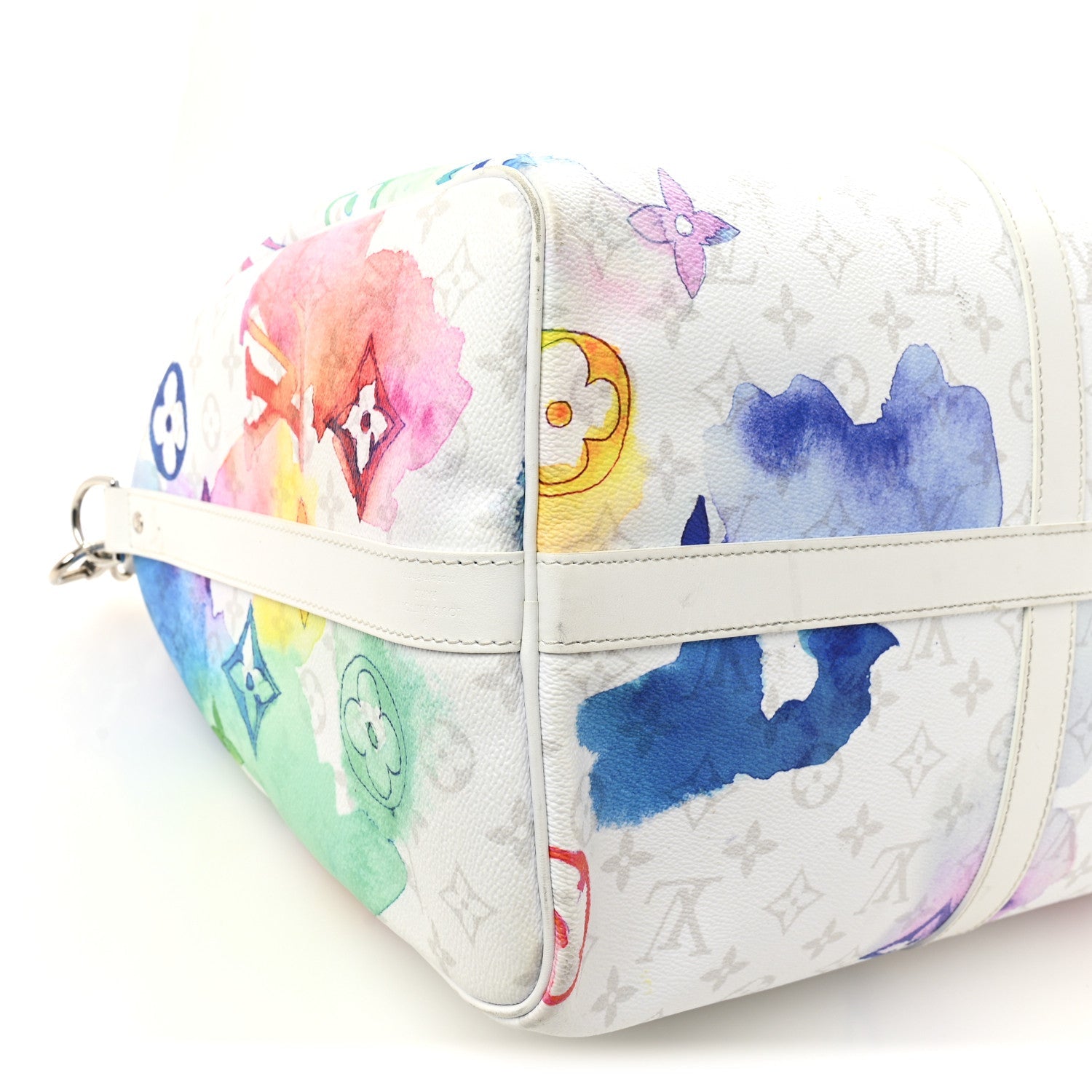 Monogram Watercolor Keepall Bandouliere 50 Multicolor