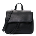 Calfskin Mini Lady Bag Black Flamma