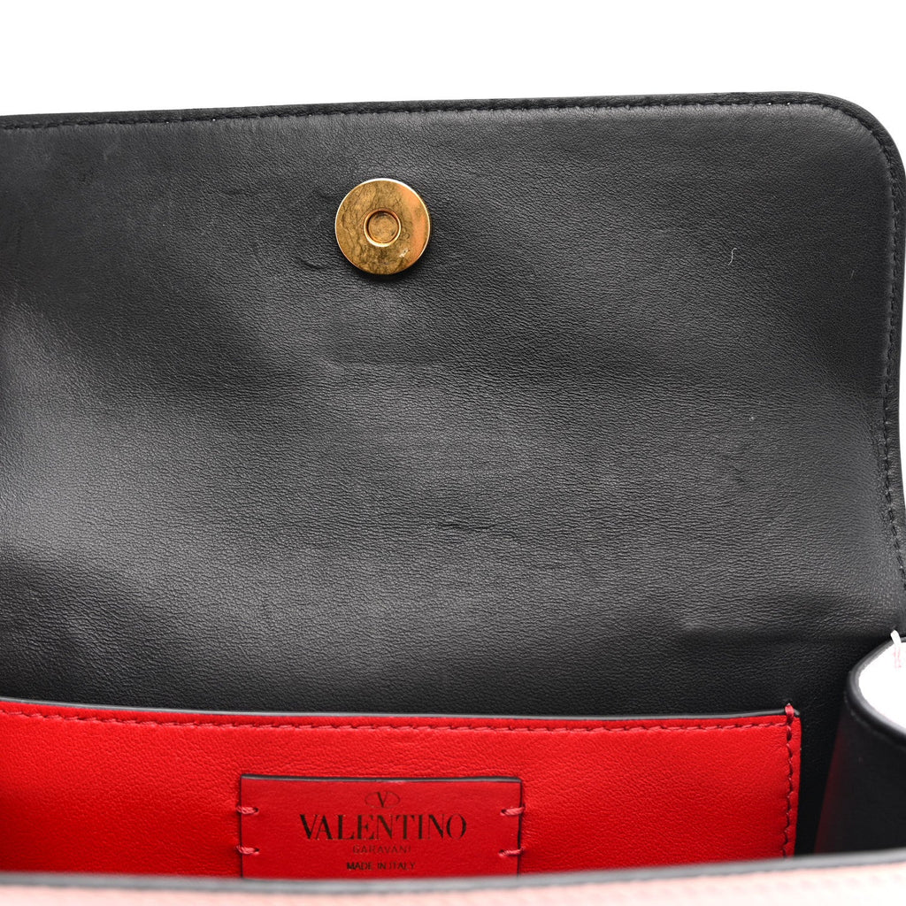Grainy Calfskin VSling Belt Bag Rose Quartz