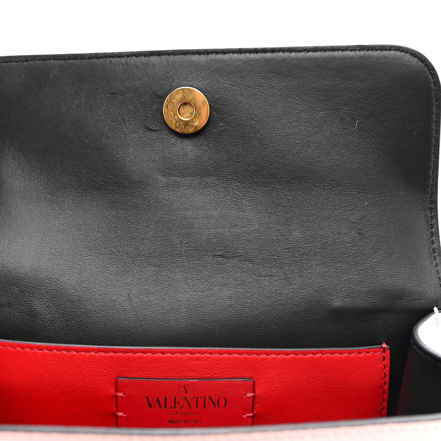 Grainy Calfskin VSling Belt Bag Rose Quartz