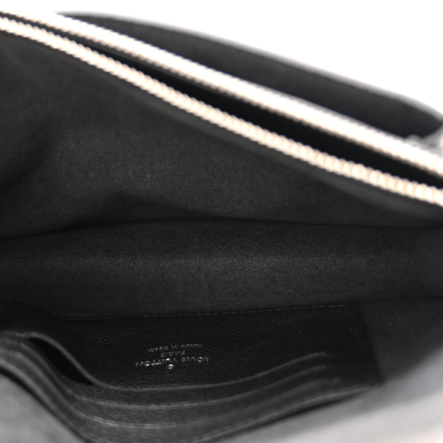 Soft Calfskin My Lockme Chain Pochette Black