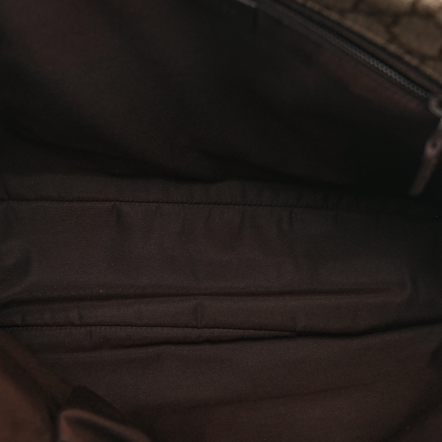GG Plus Monogram Web Large Flap Messenger Bag Beige Dark Brown