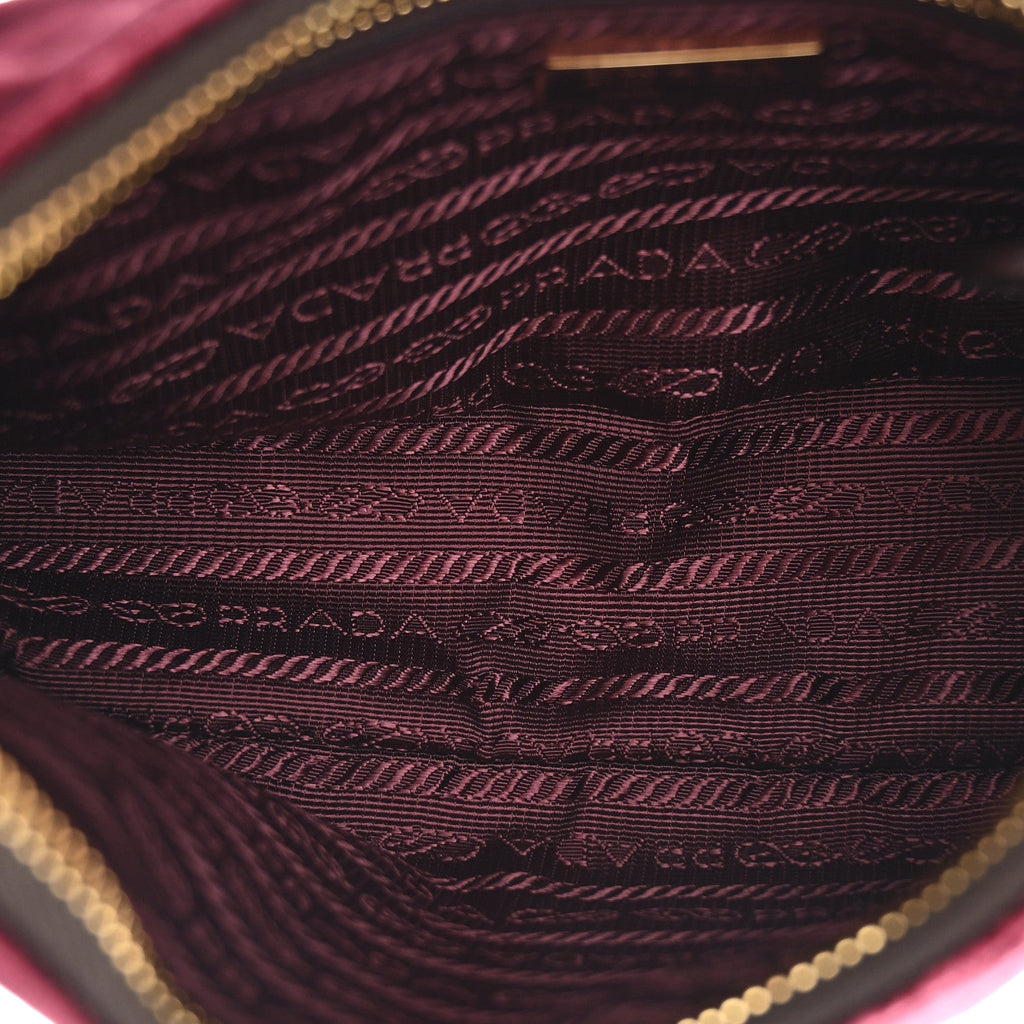 Velvet Mini Re-Edition 2005 Shoulder Bag Red