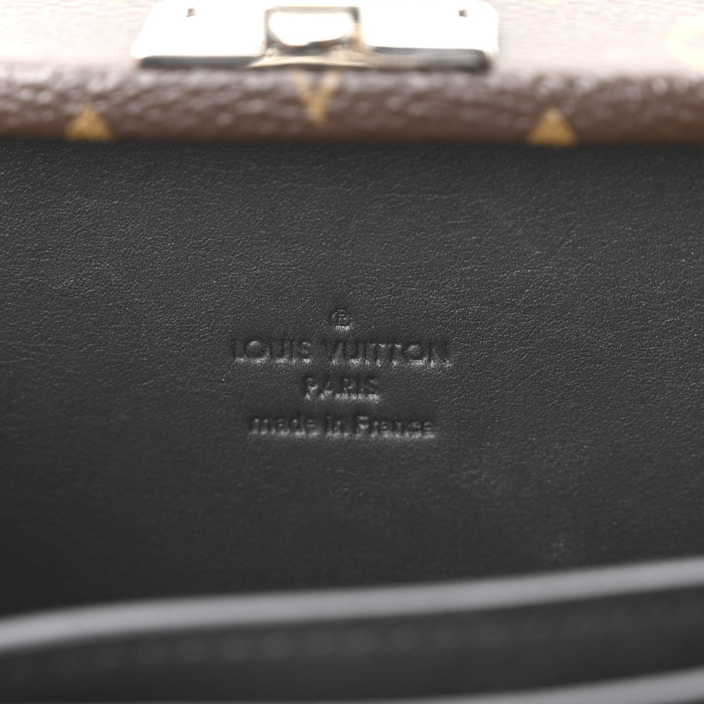 Monogram Wallet Trunk Black