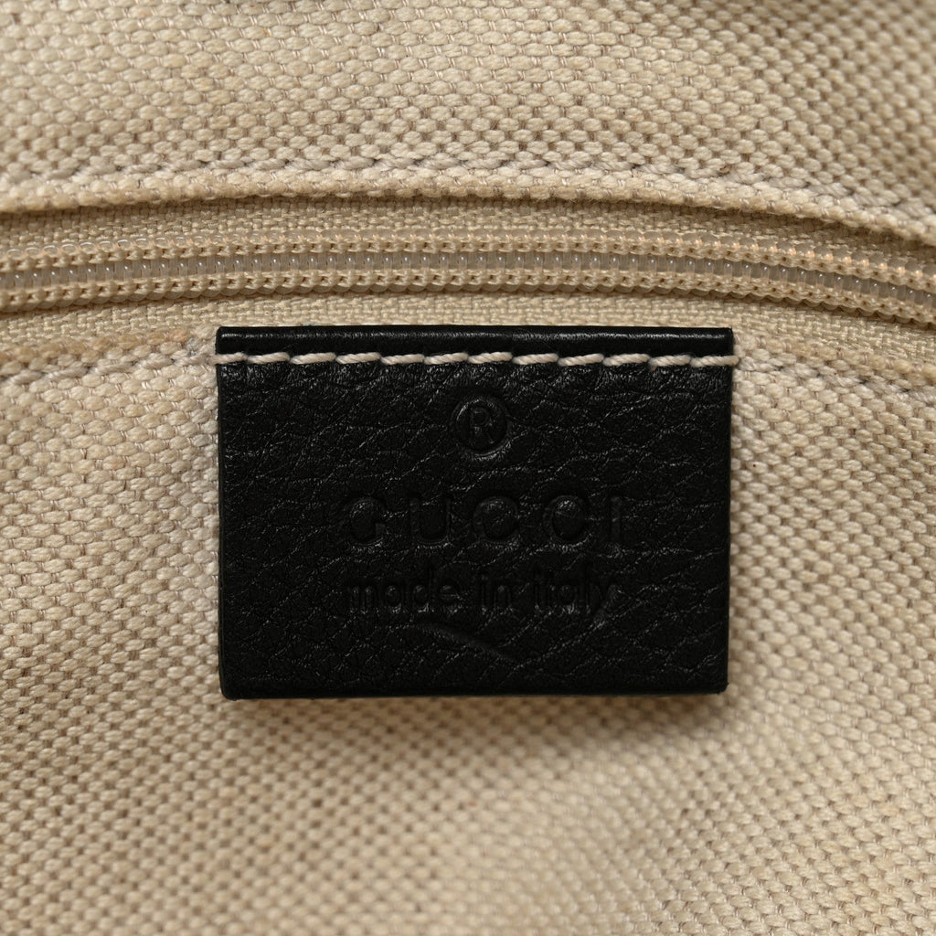 Calfskin Medium Sukey Tote  Black
