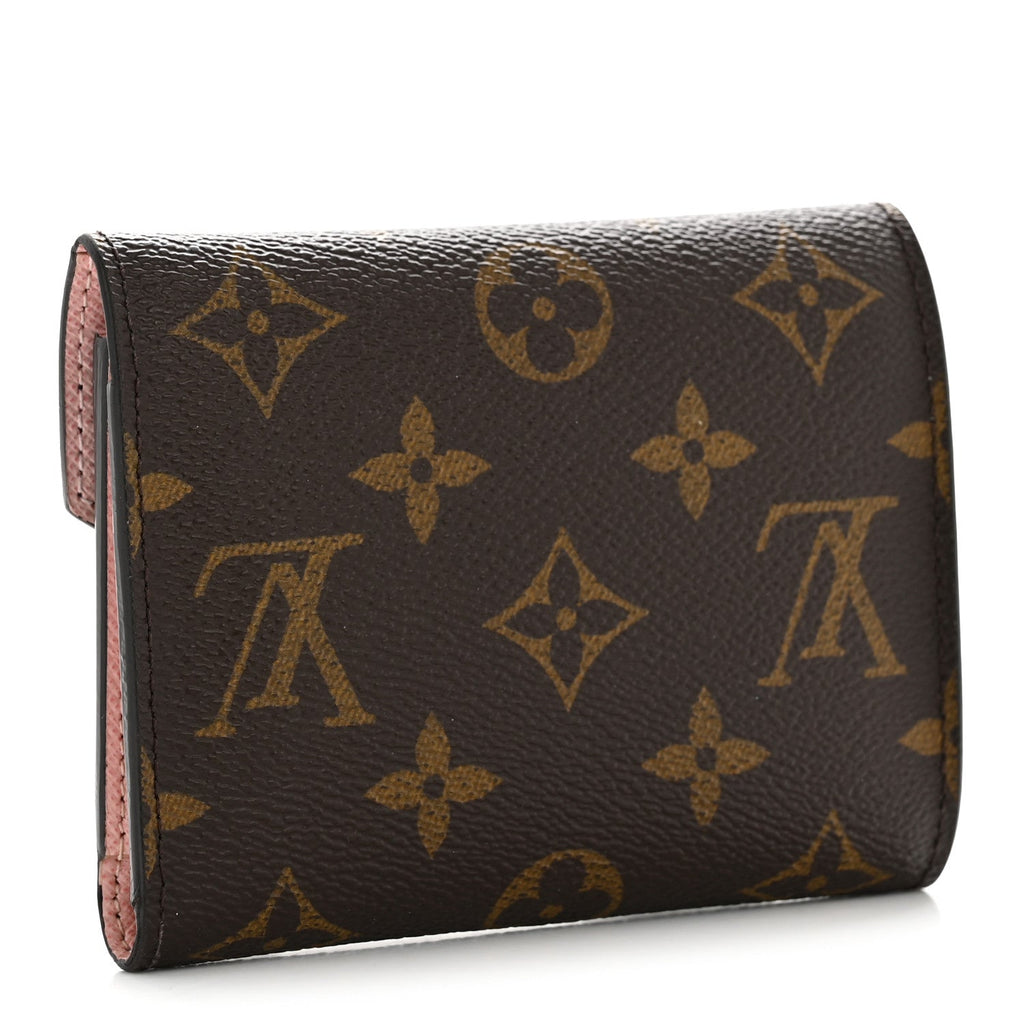 Monogram Victorine Wallet Rose Ballerine