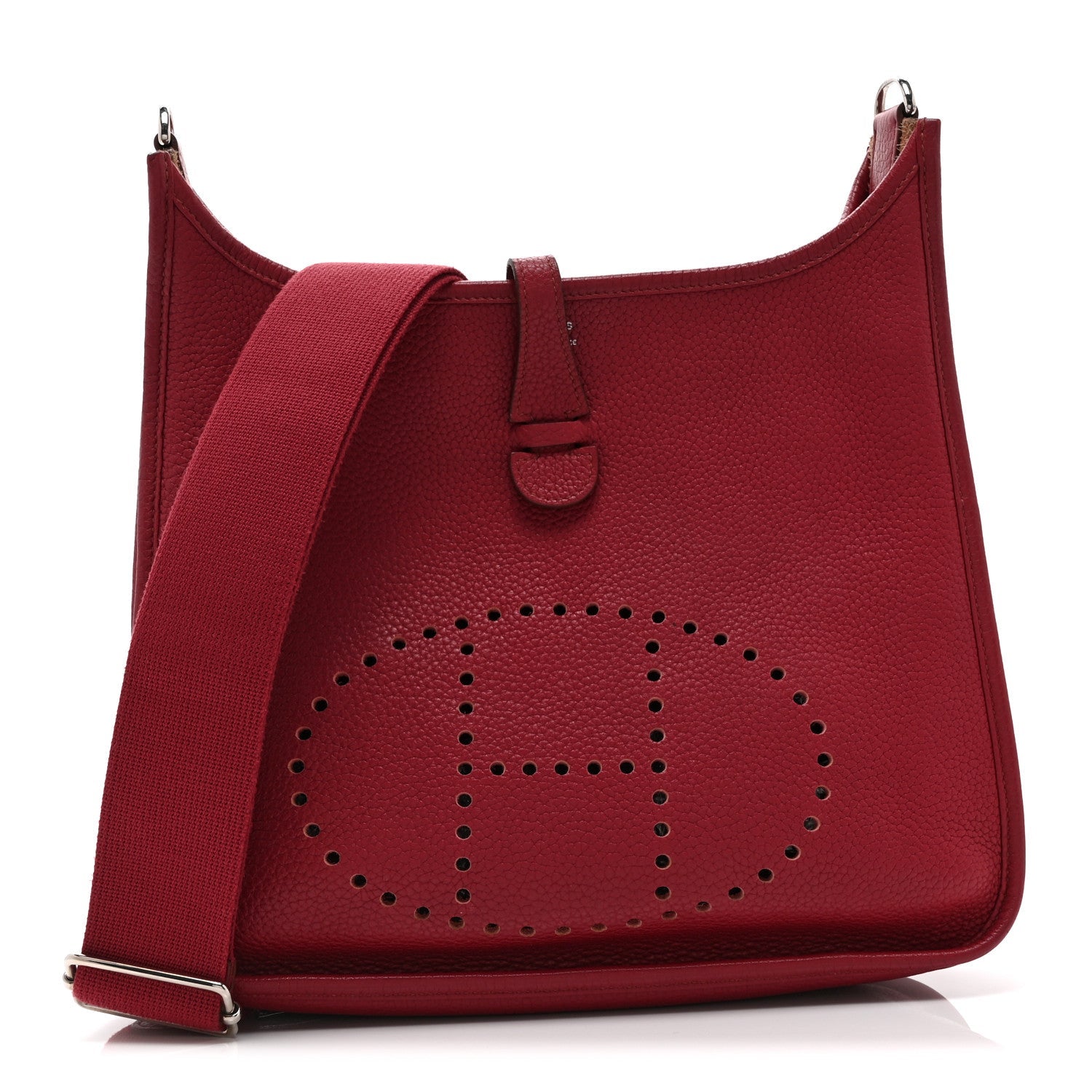 Taurillon Clemence EVELYNE III PM Rouge Grenat