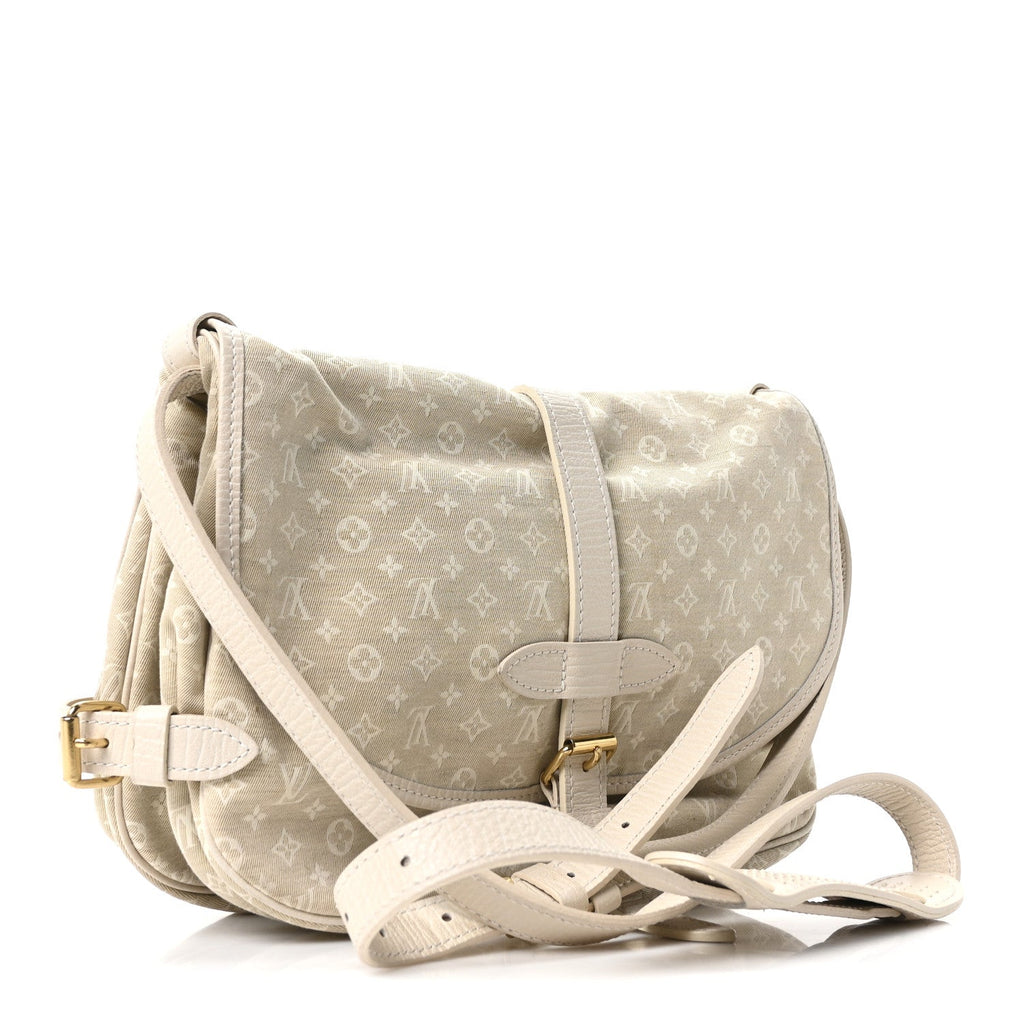 Monogram Mini Lin Saumur Dune