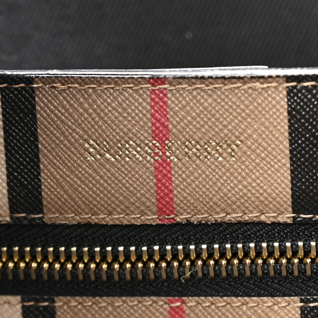 E-Canvas Stripe Book Tote Tan Archive Beige
