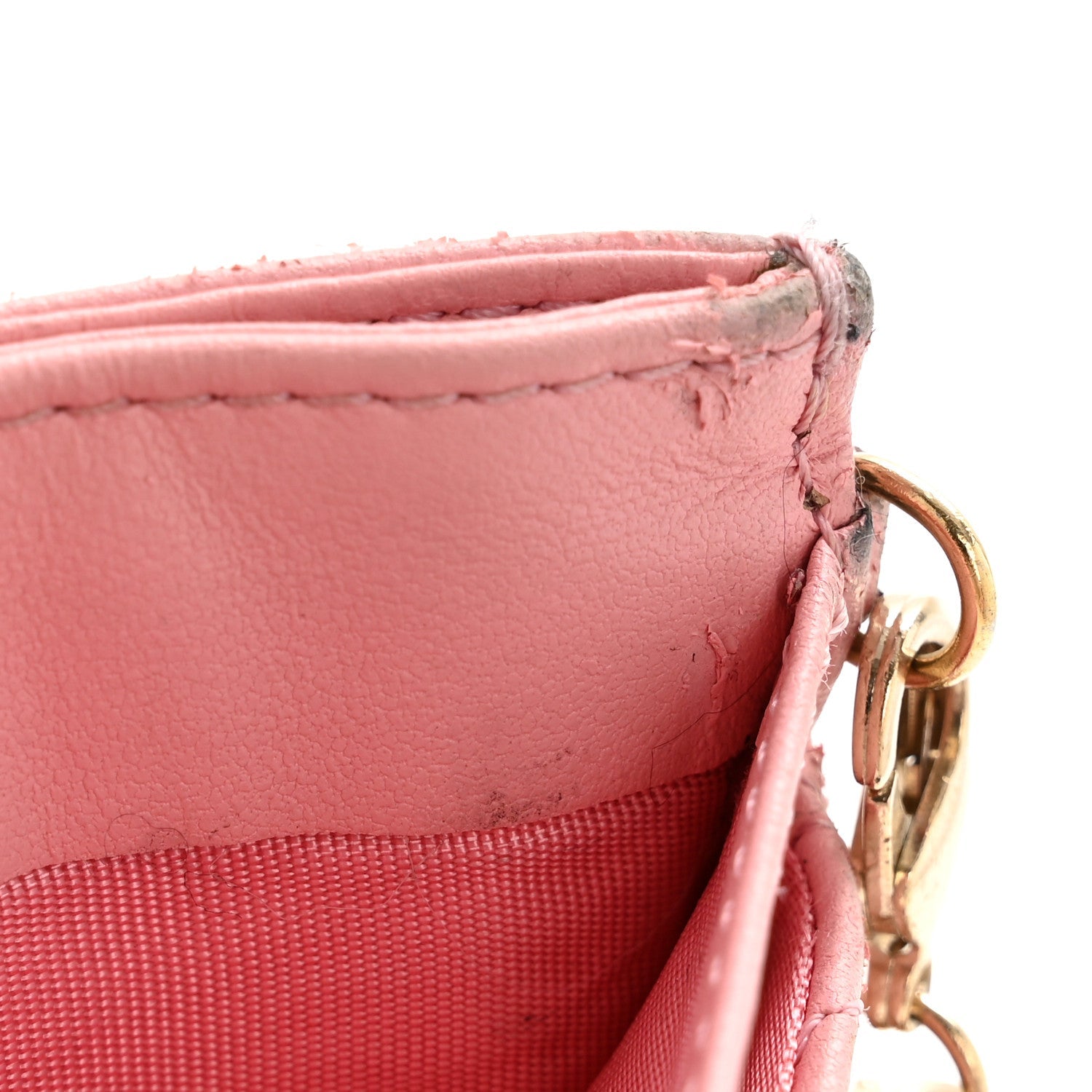 Lambskin Cannage Lady Dior Five-Slots  Holder Melacoton